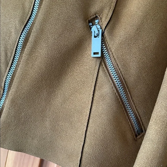 🌟HP🌟H&M Faux Suede Moto Jacket - Picture 5 of 14